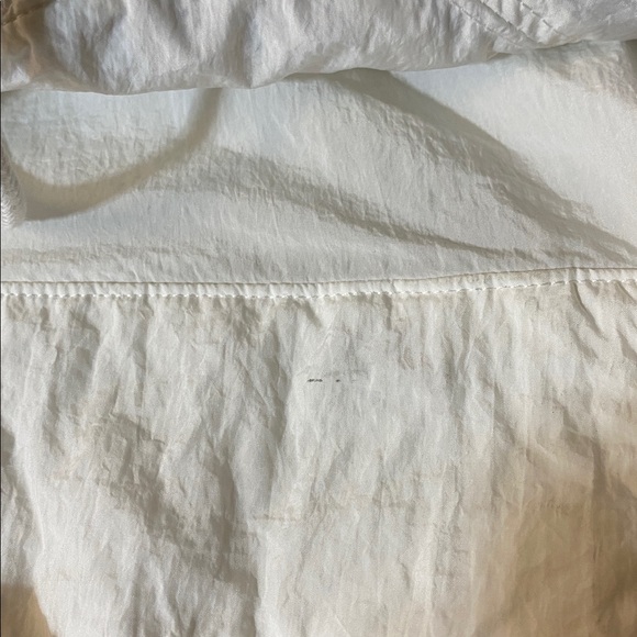 Nike Men's Swoosh White and Gray Windbreaker Size Medium - Picture 11 of 11